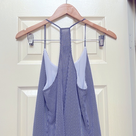 Twik Blue & White Striped Racerback Camisole Women’s US L - Picture 2 of 3
